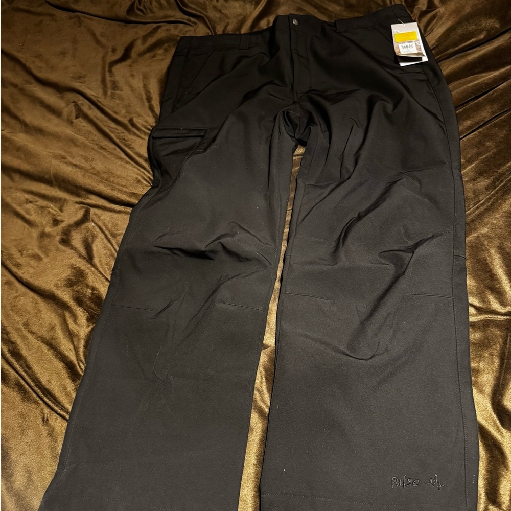 Men's Black Snow / Snowboard men’s snow pants.2x